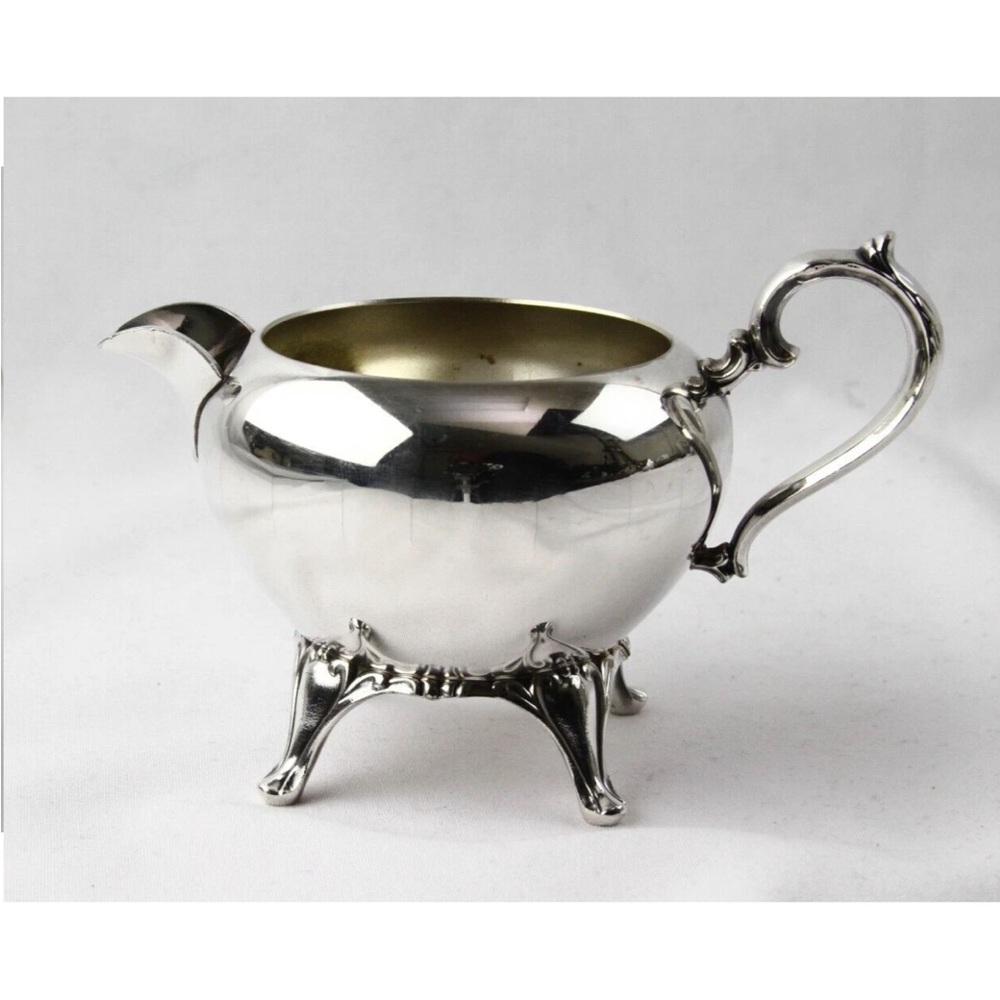 Elegant Silver Tea Set - tray not included - Picture 2 of 7